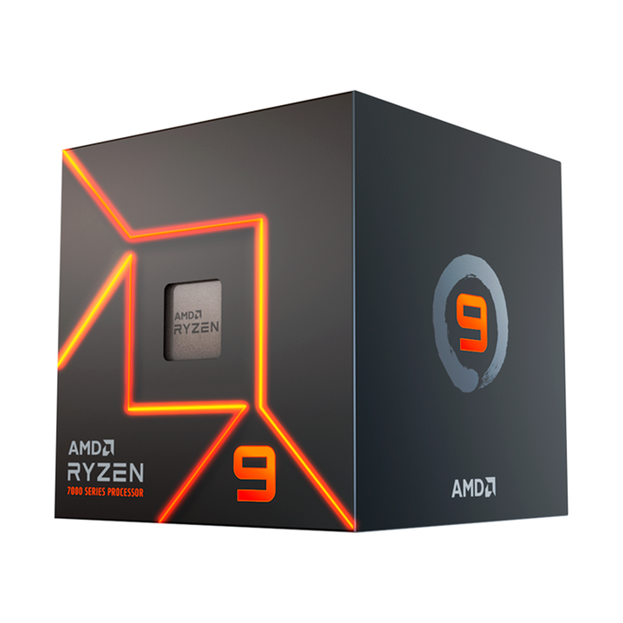 Procesador AMD Ryzen 9 7900, 5.4 GHZ, 12 Core, AM5 100-100000590BOX