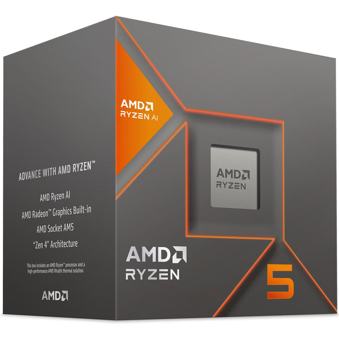 Procesador AMD Ryzen 5 8600G, 4.3 GHz, 6 Core, AM5 100-100001237BOX - Image 4