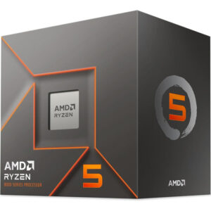 Procesador AMD Ryzen 5 8400F, 4.2 GHz, 6 Core, AM5 100-100001591BOX