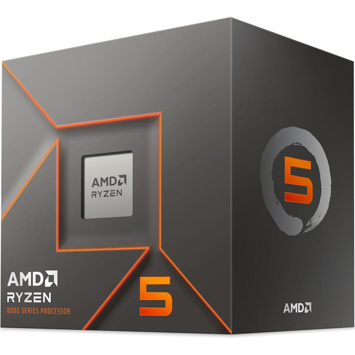 Procesador AMD Ryzen 5 8400F, 4.2 GHz, 6 Core, AM5 100-100001591BOX