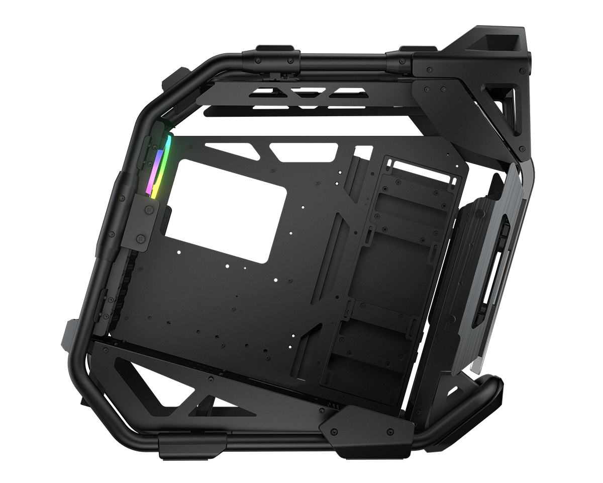 Gabinete Cougar Cratus / Armazón de Tubo construido en 3d / Cristal templado / RGB / Media Torre / Negro / 385LMS0.0001 - Image 5