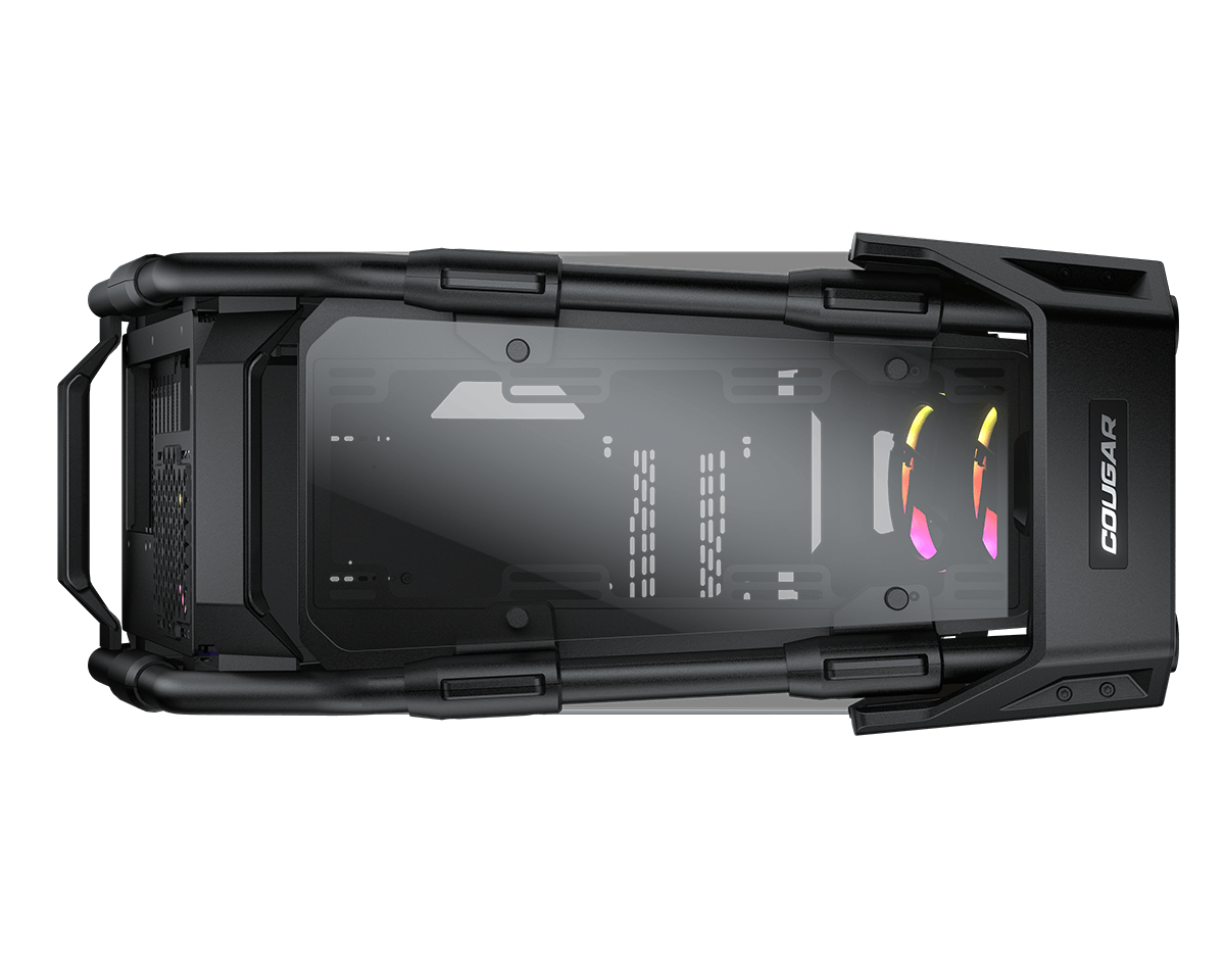 Gabinete Cougar Cratus / Armazón de Tubo construido en 3d / Cristal templado / RGB / Media Torre / Negro / 385LMS0.0001 - Image 8