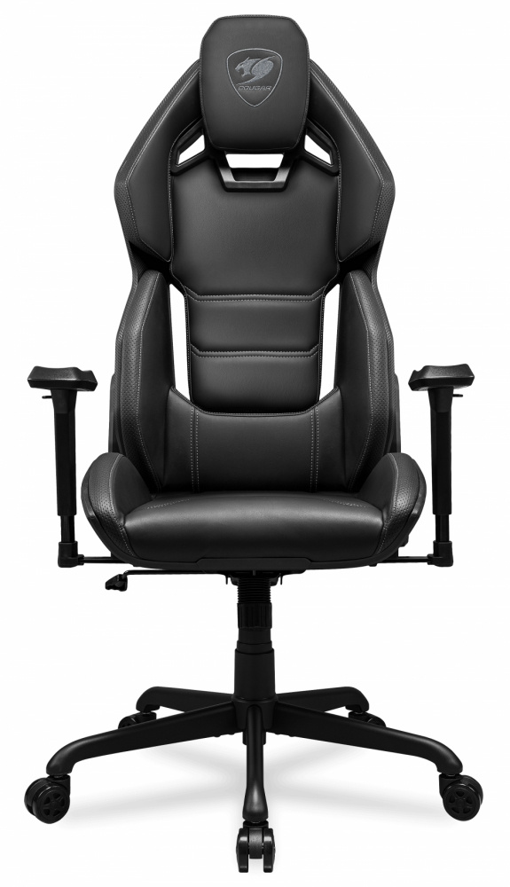 Silla Gamer Deportiva Cougar HOTROD / Black / Ergonómica / Premium Hyper-Dura leatherette / 3MARXBLB.0001