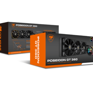 Cougar POSEIDON-GT 360 / Enfriamiento Líquido para CPU / 3x 120mm / 600-2000RPM