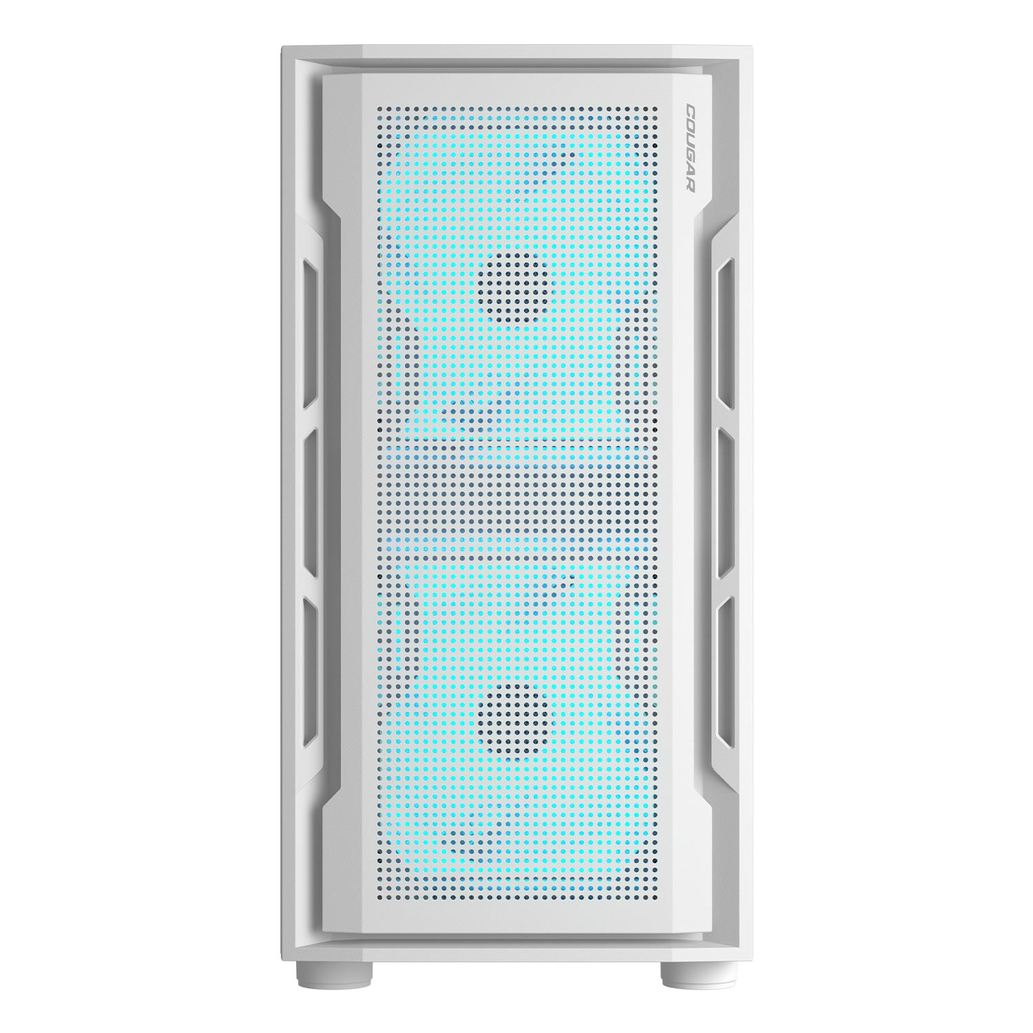 Gabinete Cougar Uniface Mini RGB / Mini-Tower / Micro-ATX/Mini-ITX / USB 2.0/3.0 / 3 Ventiladores Instalados / Blanco - Image 3