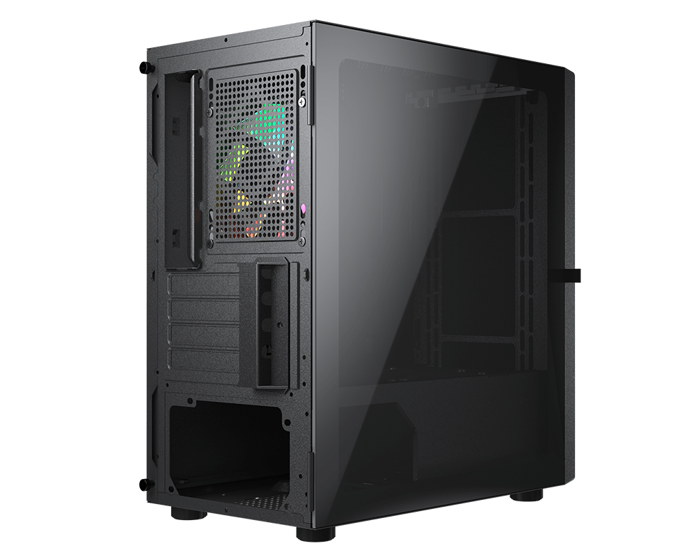 Gabinete Cougar Purity RGB / Mini-Tower / Mini-ITX, Micro-ATX / USB 3.0, USB 2.0 / 1 Ventilador ARGB Instalado / Negro - Image 6