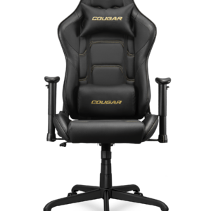 Silla Gamer Cougar Armor Elite Royal / Hasta 120 kg / Negro y Dorado