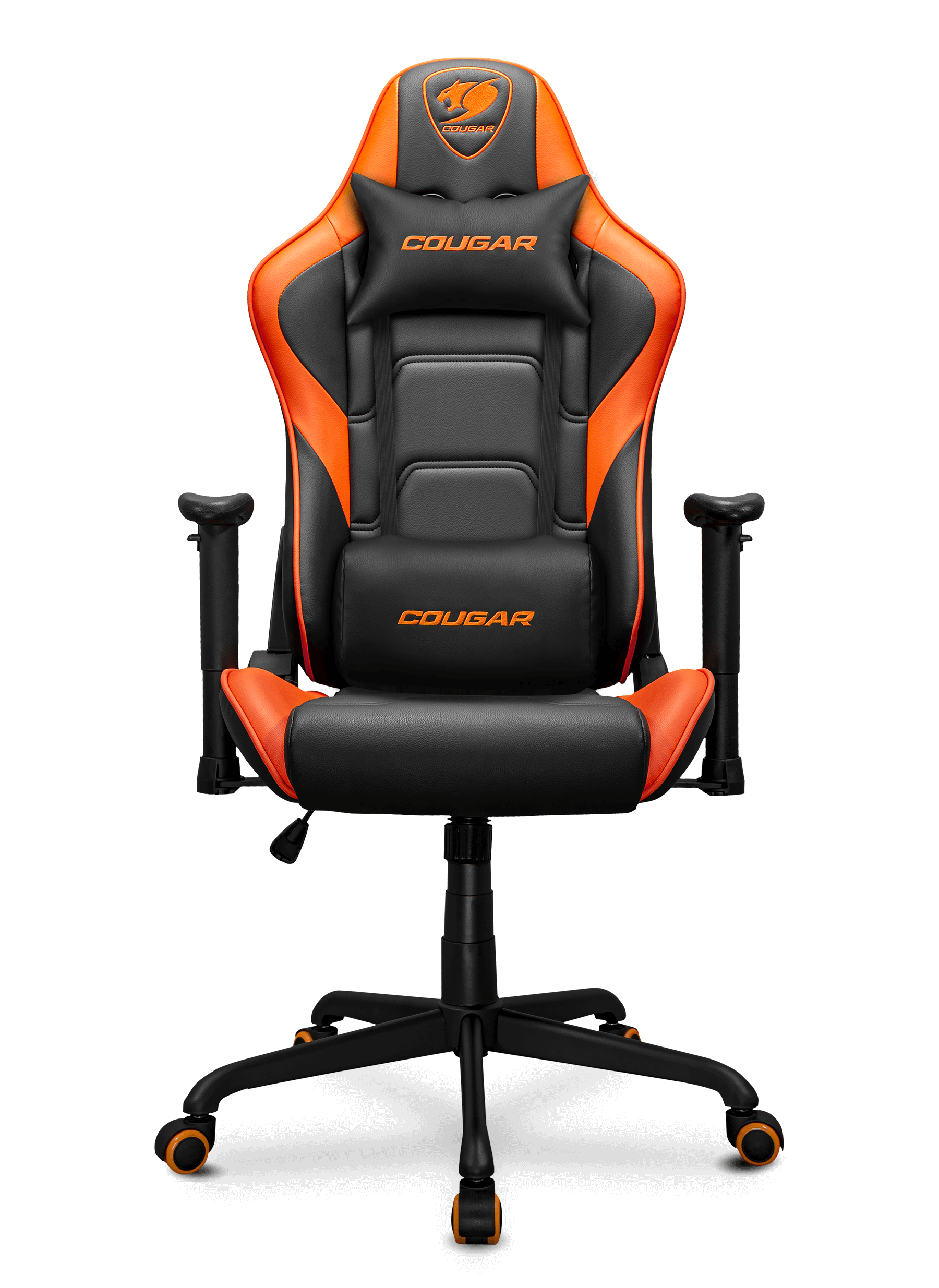 Silla Gamer Cougar Armor Elite / Hasta 120Kg / Negro y Naranja