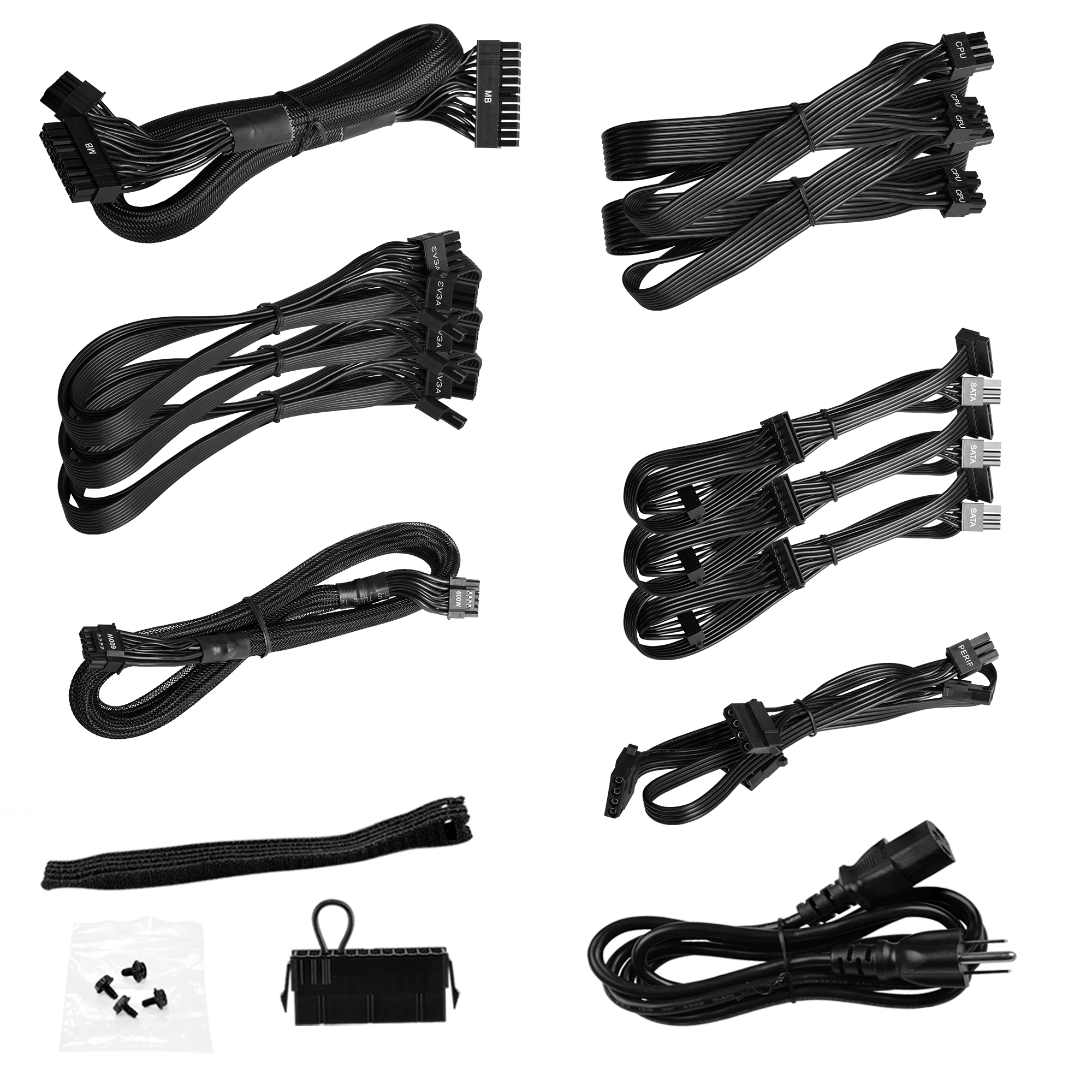 Fuente de Poder EVGA SuperNOVA 850G XC 80 PLUS Gold / Modular / 24-pin ATX / 12VHPWR / 850W / 520-5G-0850-K1 - Image 2