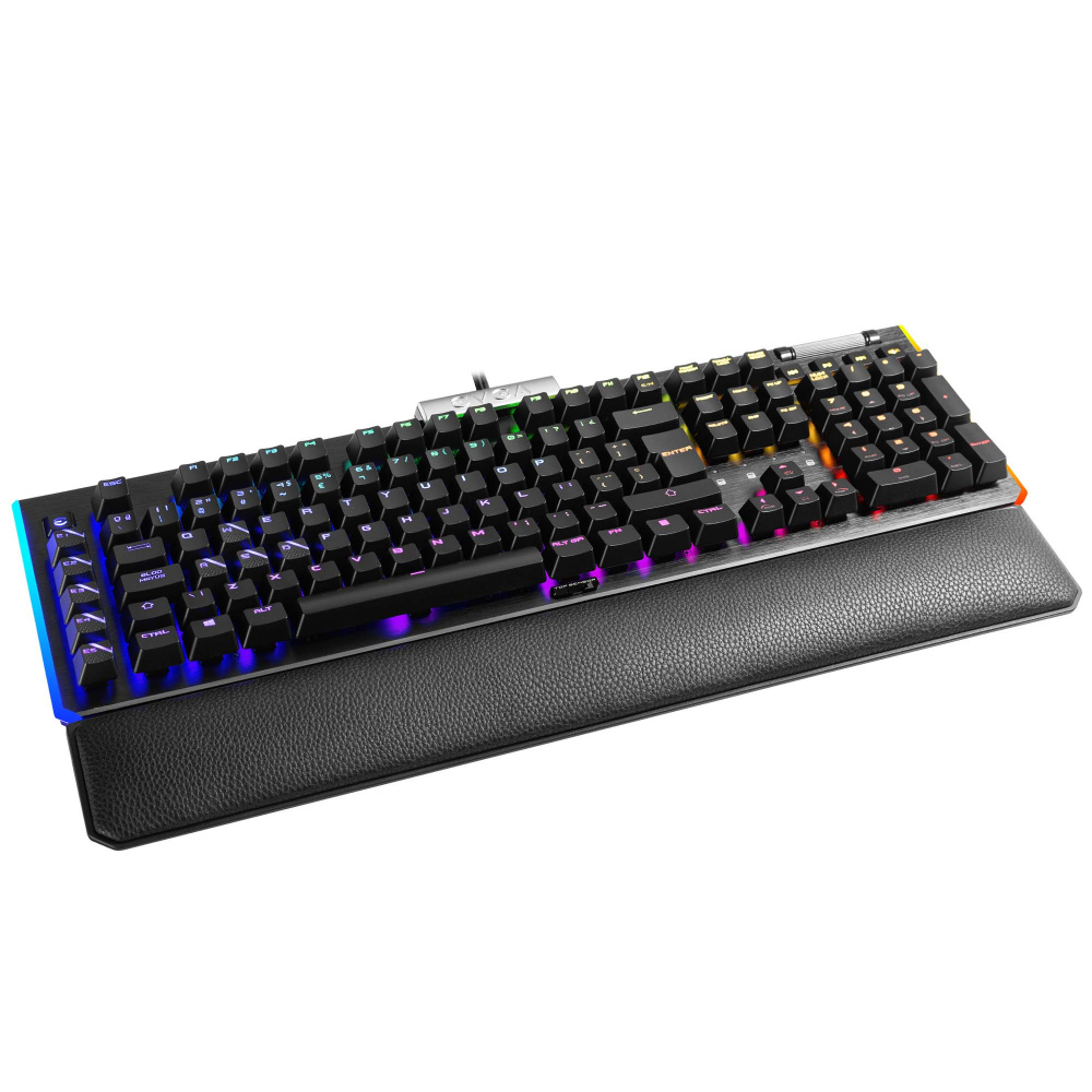 Teclado Gamer EVGA Z20 RGB / Teclado Mecánico / Clicky Switch / Alámbrico / USB / Negro y Gris / Inglés - Image 4