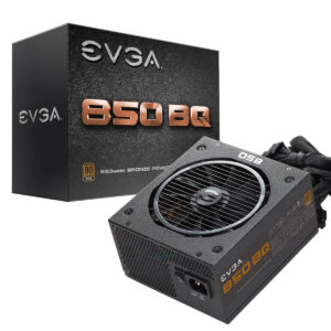 Fuente de poder EVGA 850 BQ / 850W / 80 Plus Bronze / 110-BQ-0850-V1