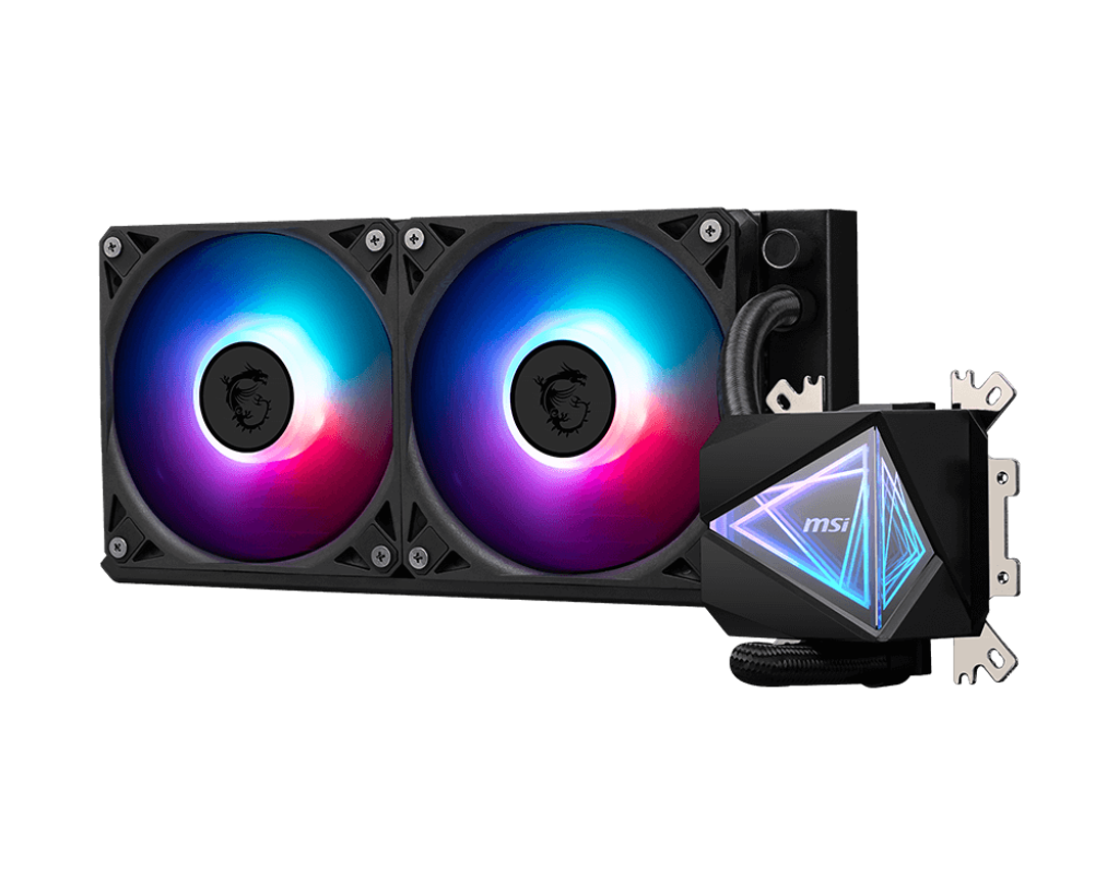 Enfriamiento Liquido MSI MAG CORELIQUID I240 ARGB PWM 3400RPM LGA 1700 AM5 Negro - Image 2
