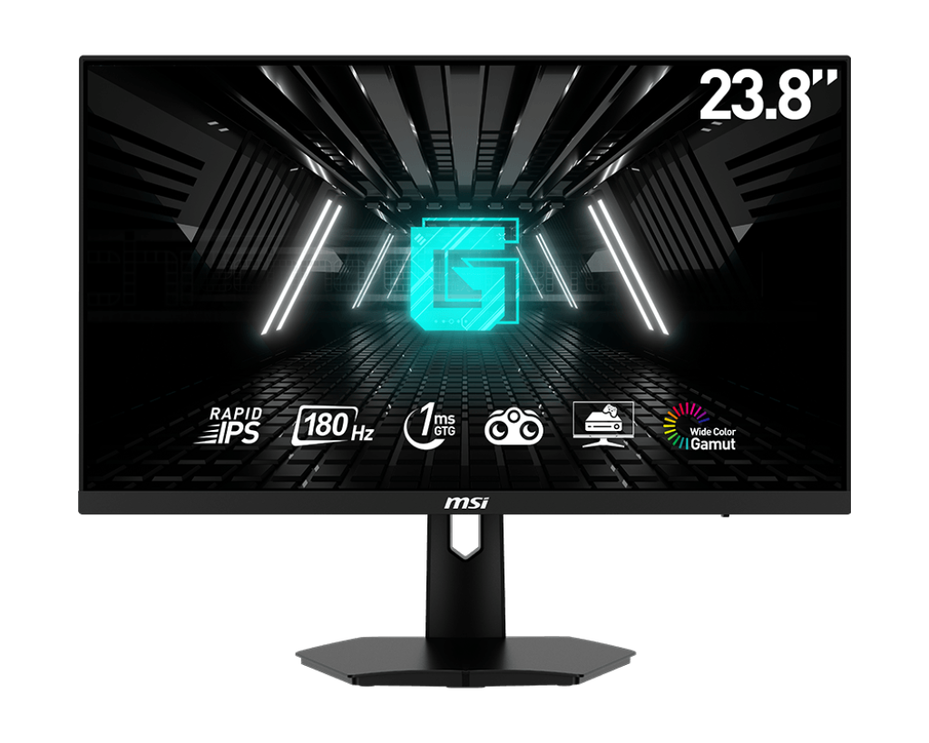 Monitor Gamer MSI G244F E2 / LED 23.8" / Full HD / 180Hz / HDMI / DisplayPort / Negro