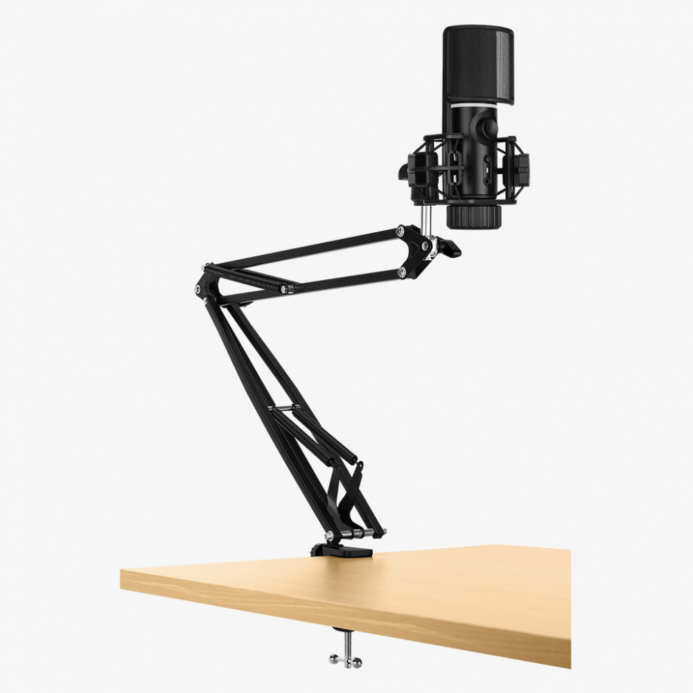 Streamplify Micrófono MIC ARM / Alámbrico / 3.5mm / 500mA / 680 Ohmios / Negro - incluye Brazo de Montaje - Image 2