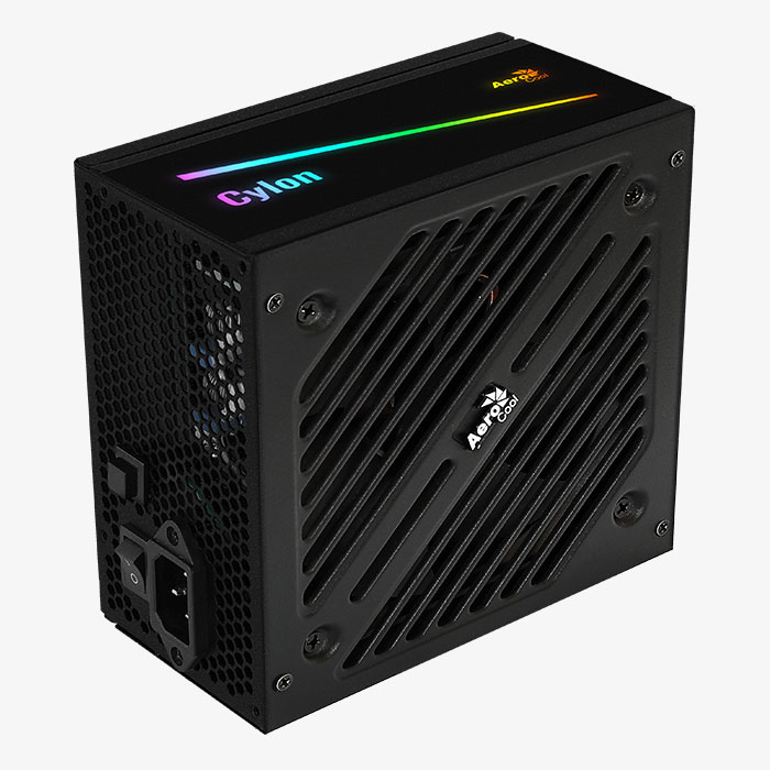 Fuente de Poder AeroCool Cylon 700W / Full Range / Fuente de alimentación RGB / 13 efectos de iluminación únicos - Image 3