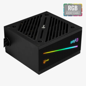 Fuente de Poder AeroCool Cylon 700W / Full Range / Fuente de alimentación RGB / 13 efectos de iluminación únicos