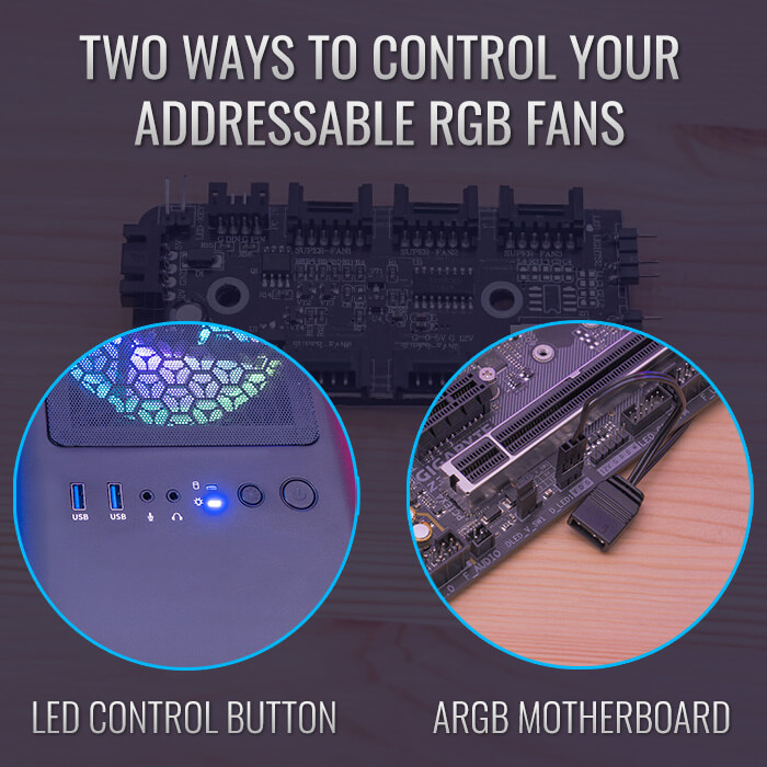 Gabinete AeroCool Splinter Duo V1 / RGB / Con Ventana / Media Torre / ATX / Sin Fuente / Negro - Image 3