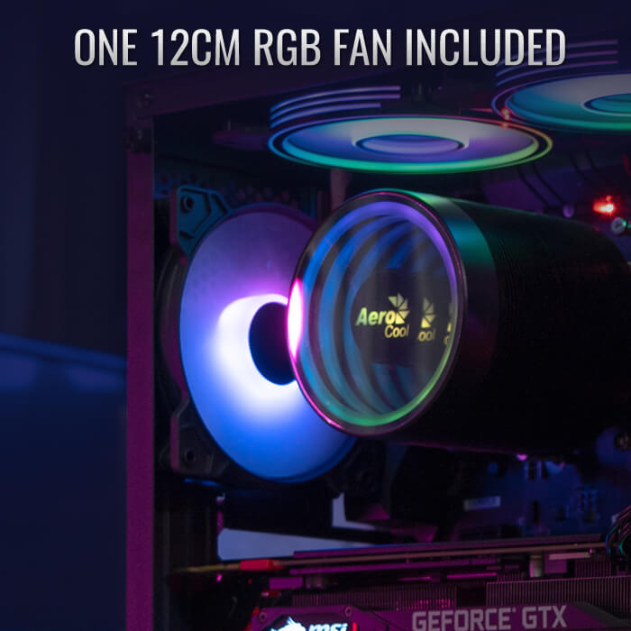 Gabinete AeroCool Gamer Blade / ATX / Sin Fuente / Negro - Image 4