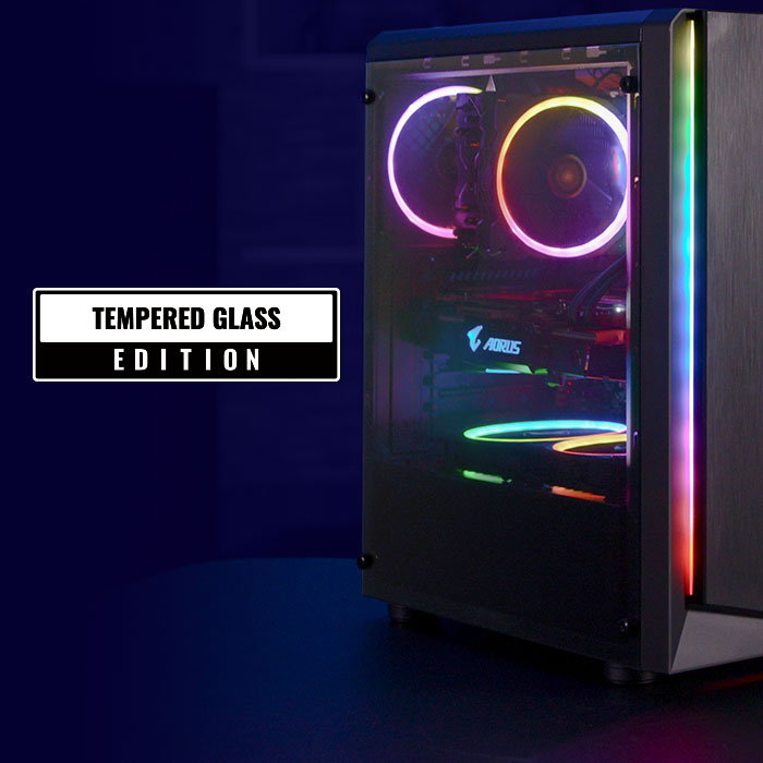 Gabinete AeroCool Rift RGB / Midi-Tower / ATX / Micro-ATX / Mini-ITX / USB 2.0/3.0 / Cristal Templado / Sin Fuente / 1 Ventilador Instalado / Negro - Image 5