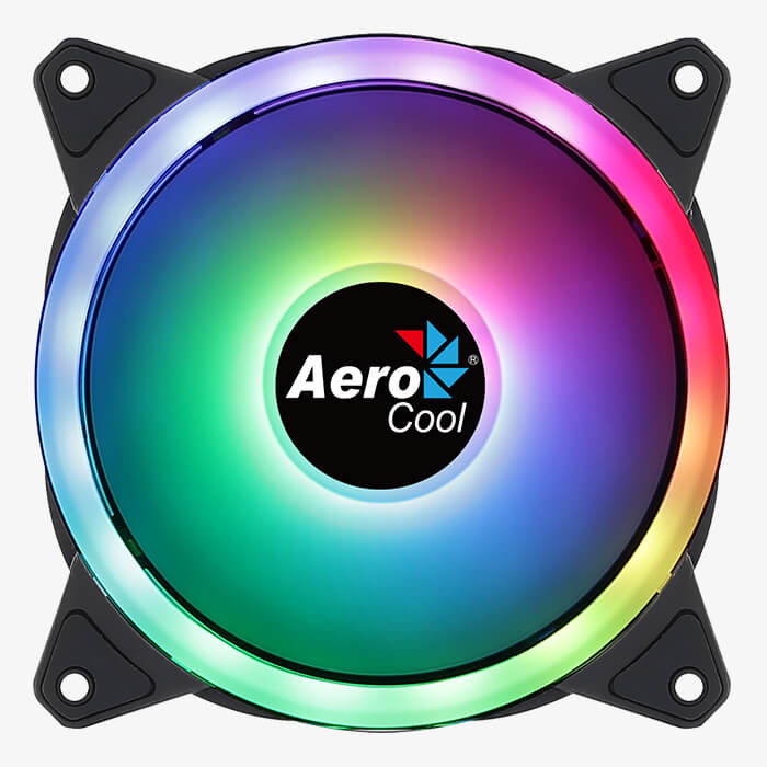 Ventilador Aerocool Duo 12 RGB / 12mm / 1000RPM - Image 2