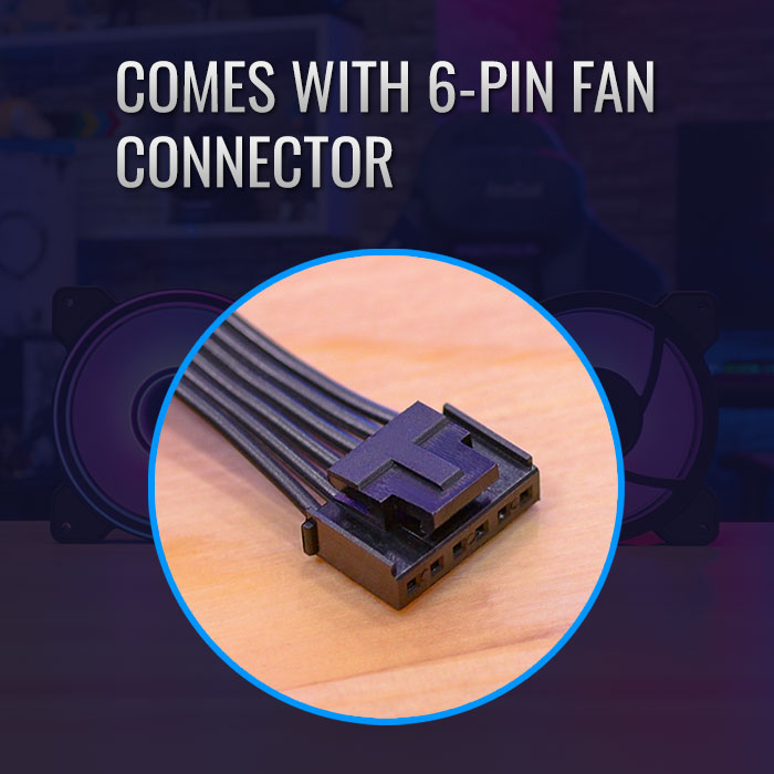 Ventilador Aerocool Mirage 12 ARGB, 120mm, 1300RPM - Image 6