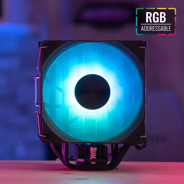 Ventilador Aerocool Rime 4 ARGB / 1800RPM - Image 2