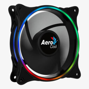 Ventilador Aerocool Eclipse 12 ARGB / 120mm / Plástico Negro