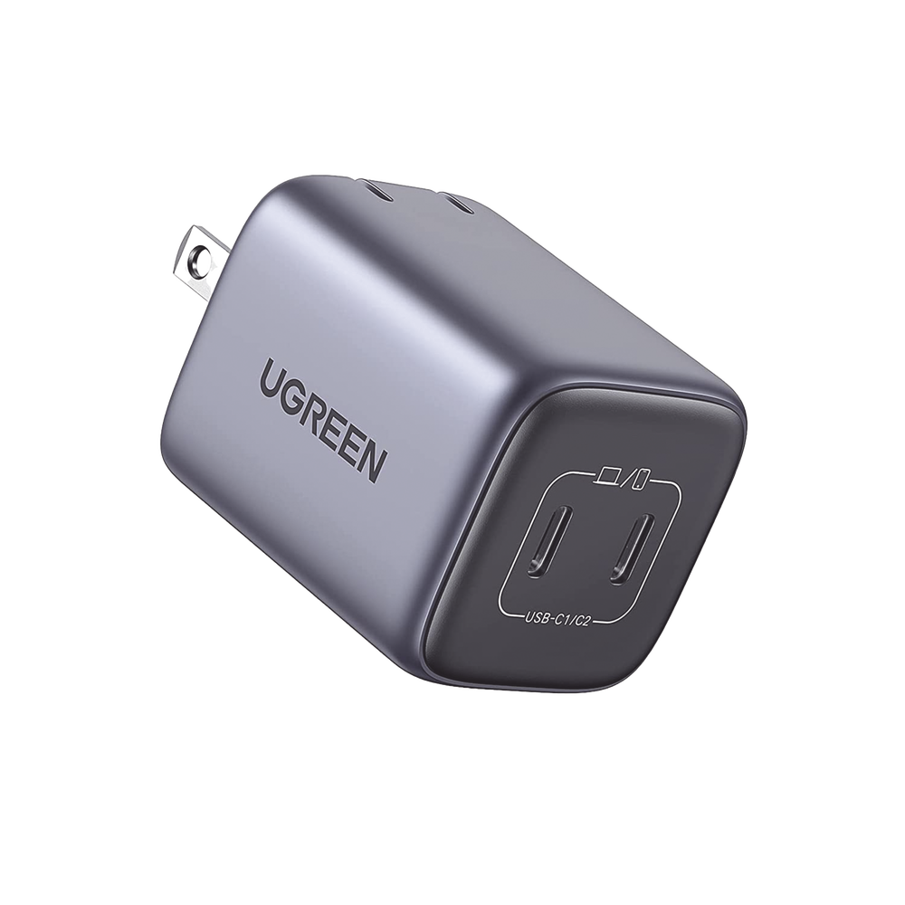 Cargador de 45W serie Nexode Mini | 2 Puertos USB-C de Carga Rápida | Tecnología GaN II | Power Delivery 3.0 | Quick Charge 4.0 | Chip Confiable y Carga Inteligente | Optimiza la Experiencia de Carga | Tecnología Thermal Guard
