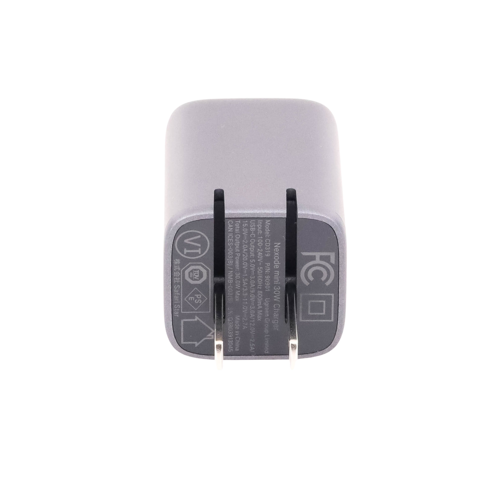 Cargador Mini de 30W serie Nexode | 1 USB-C de Carga Rápida | Tecnología GaN II | Power Delivery 3.0 | Quick Charge 4.0 | Carga Inteligente | Múltiple Protección | Mayor Eficiencia Energética | Tamaño Compacto. - Image 4