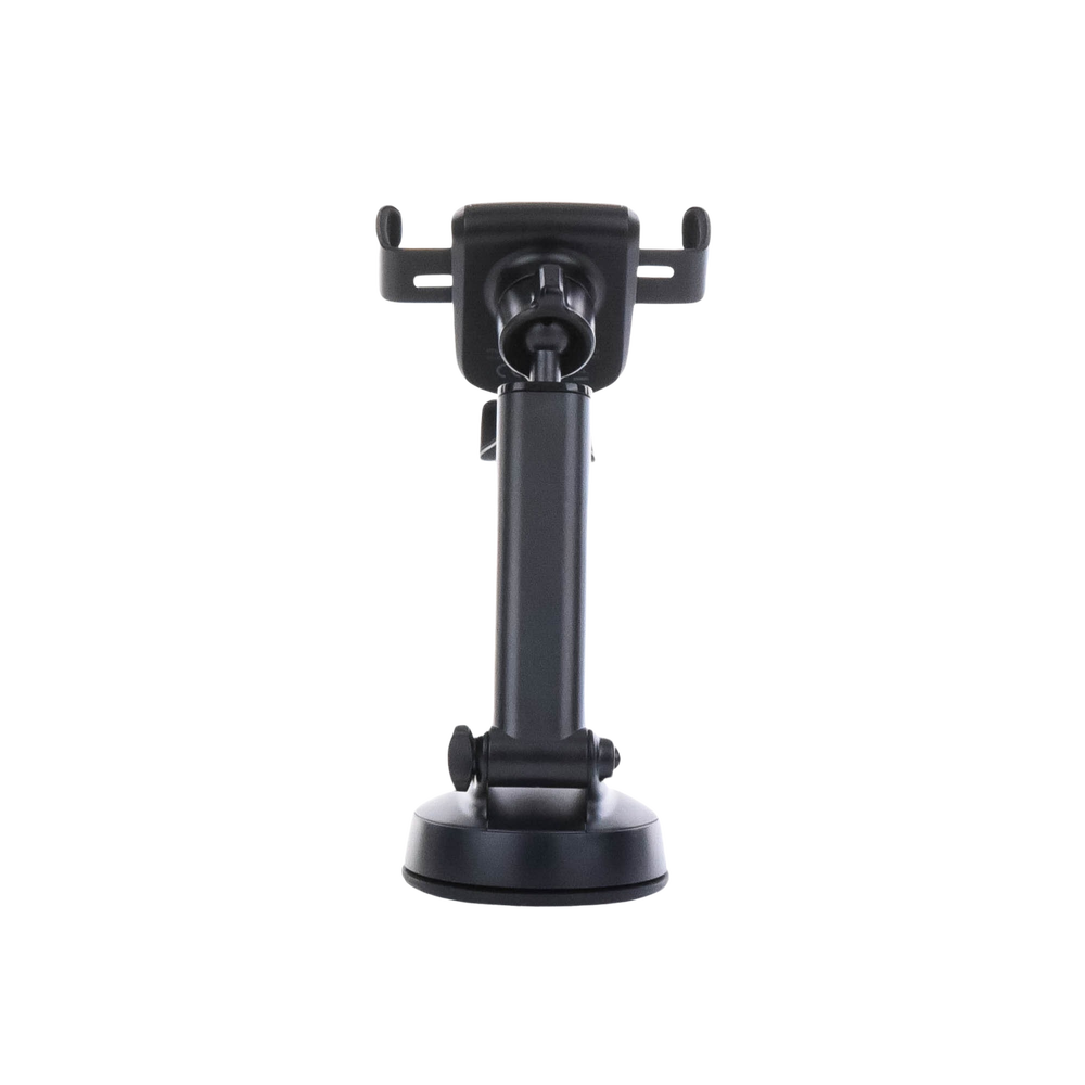 Soporte de Celular para Automóvil con Ventosa / Diseño de Sujecion en Triangulo / Ajustable 270° / Rotable / Estirable / Amplia Compatibilidad con dispositivos de 4'' a 7'' / Color Negro - Image 2