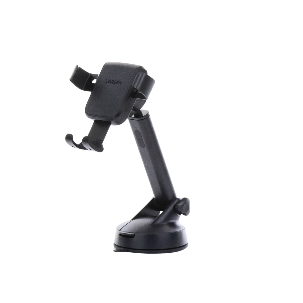 Soporte de Celular para Automóvil con Ventosa / Diseño de Sujecion en Triangulo / Ajustable 270° / Rotable / Estirable / Amplia Compatibilidad con dispositivos de 4'' a 7'' / Color Negro - Image 3