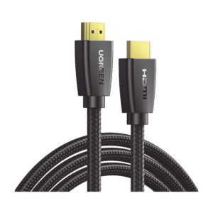 Cable HDMI 2.0 de Nylon Trenzado / 10 m / 4K@60Hz / HDR / 3D / HEC (Canal Ethernet HDMI) / ARC (Canal de Retorno de Audio / Color Profundo de 48 bits / Audio de 32 canales / HDCP 2.2 /Audio DTS: X / 18 Gbps / Blindaje de 4 capas