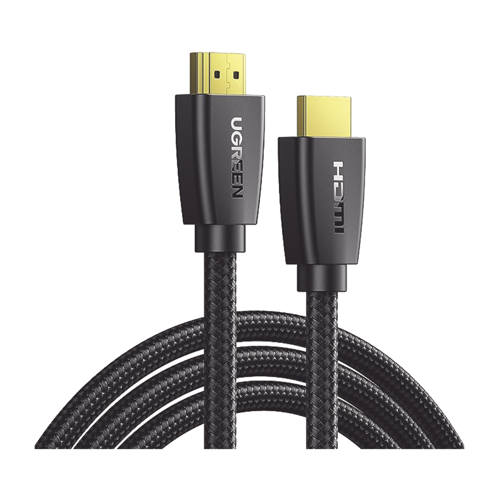 Cable HDMI 2.0 de Nylon Trenzado / 10 m / 4K@60Hz / HDR / 3D / HEC (Canal Ethernet HDMI) / ARC (Canal de Retorno de Audio / Color Profundo de 48 bits / Audio de 32 canales / HDCP 2.2 /Audio DTS: X / 18 Gbps / Blindaje de 4 capas