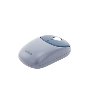 Mouse Inalámbrico FUN? / Recargable / 2.4G & Bluetooth / 4 Niveles de DPI / Silencioso / Ergonómico / 5 Botones / Compatible con Windows, macOS 10.5, Android iOS Linux y Chrome OS / Color Azul