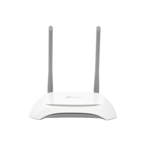 Router Inalámbrico WISP, 2.4 GHz, 300 Mbps, 2 antenas externas omnidireccional 5 dBi, 4 Puertos LAN 10/100 Mbps, 1 Puerto WAN 10/100 Mbps, control de ancho de banda