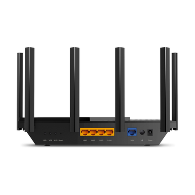 Router WiFi 6 Doble Banda / AX5400 MU-MIMO 4X4 y OFDMA / 1 puerto WAN 10/100/1000 Mbps / 4 puertos LAN 10/100/1000 Mbps / 1 puerto USB 3.0 / 6 potentes antenas / Administración App (Tether) o Página web / Protección HomeShield - Image 3