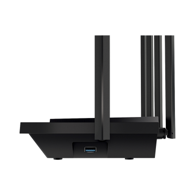 Router WiFi 6 Doble Banda / AX5400 MU-MIMO 4X4 y OFDMA / 1 puerto WAN 10/100/1000 Mbps / 4 puertos LAN 10/100/1000 Mbps / 1 puerto USB 3.0 / 6 potentes antenas / Administración App (Tether) o Página web / Protección HomeShield - Image 2