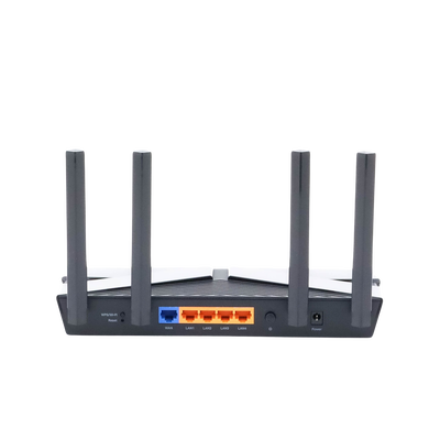 Router WiFi 6 doble banda AX 3000 Mbps / MU-MIMO y OFDMA / 1 Puerto WAN 10/100/1000 Mbps / 4 Puertos LAN 10/100/1000 Mbps / 4 Potentes Antenas. - Image 4