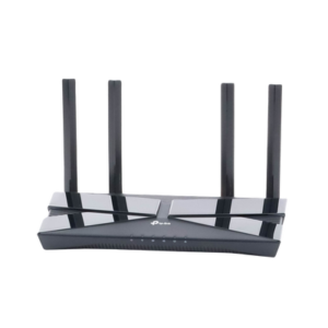 Router WiFi 6 doble banda AX 3000 Mbps /  MU-MIMO y OFDMA / 1 Puerto WAN 10/100/1000 Mbps / 4 Puertos LAN 10/100/1000 Mbps / 4 Potentes Antenas.