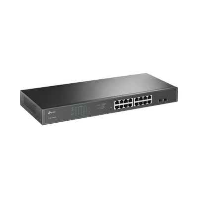 Switch JetStream de 16 puertos 10/100/1000Mbps y PoE af/at, 2 puertos SFP hasta 192W. - Image 3