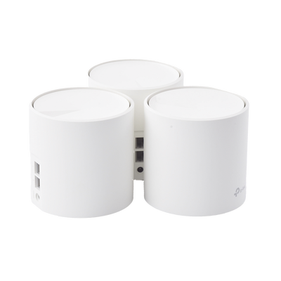 Kit 3 Routers Inalámbricos MESH Interior para Hogar / Doble Banda Wi-Fi 6 AX1800 Mbps / 2 Puerto Gigabit WAN/LAN / 2 Antenas Internas / Administración Mediante la App Deco (iOS, Android) / Protección HomeShield - Image 4