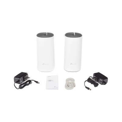 Kit de Router inalámbrico mesh Deco E4 para Hogar / Doble banda AC 1200 / 2 puertos 10/100 Mbps / Compatible con amazon alexa. - Image 6