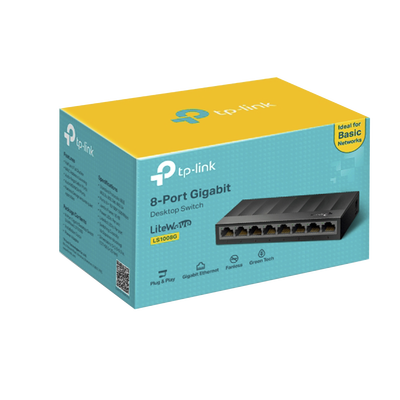 Switch para escritorio 8 puertos 10/100/1000Mbps - Image 3