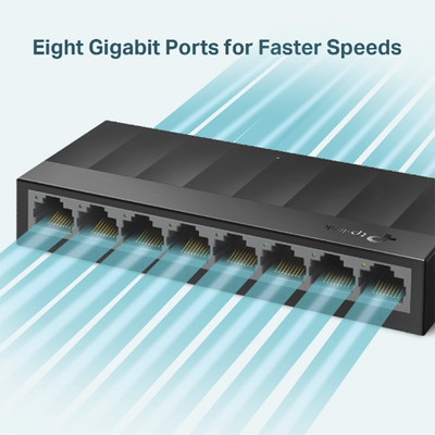 Switch para escritorio 8 puertos 10/100/1000Mbps - Image 5