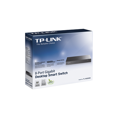 Smart Jetstream Switch administrable 8 puertos 10/100/1000 Mbps - Image 3