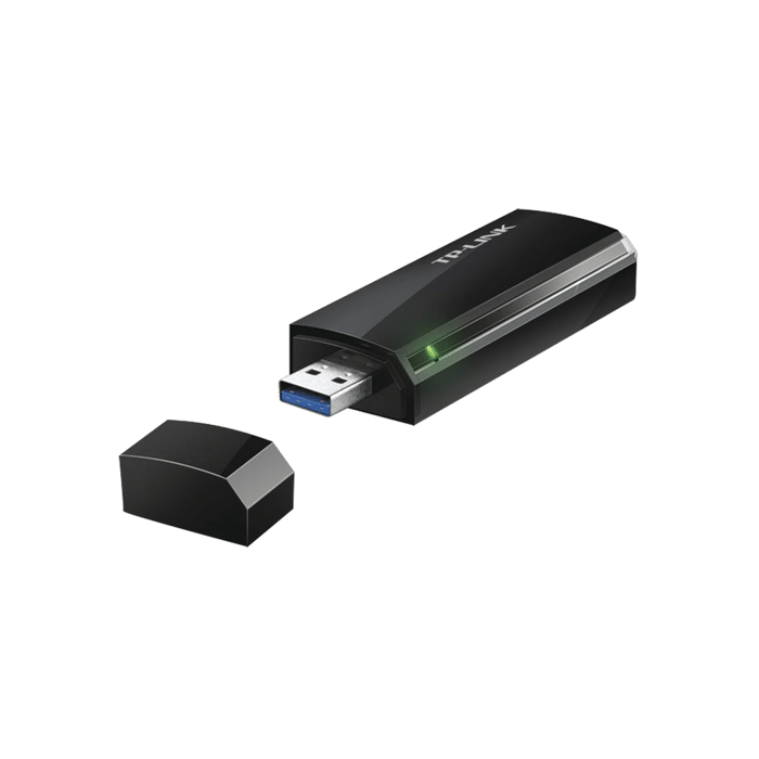Adaptador USB inalámbrico doble banda AC 1200 Mbps