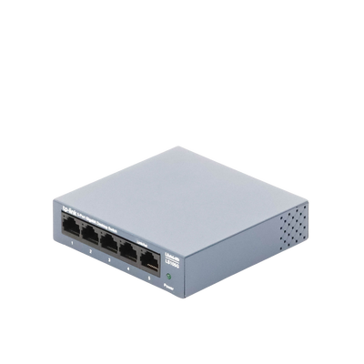 Switch de escritorio Gigabit de 5 puertos 10/100/1000Mbps, carcasa metálica - Image 5