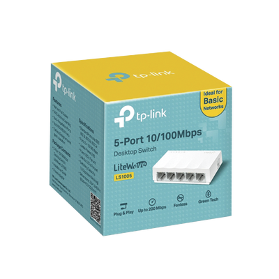 Switch para escritorio 5 puertos 10/100Mbps - Image 3