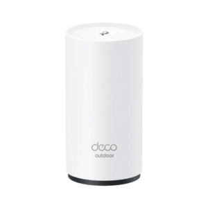 Router Inalámbrico MESH Exterior para Hogar / Doble Banda Wi-Fi 6 AX3000 Mbps / 2 Puerto Gigabit WAN/LAN / Puertos PoE 802.3 af/at Entrada / 2 Antenas Internas / Protección IP65 / Administración Mediante la App Deco (iOS, Android)