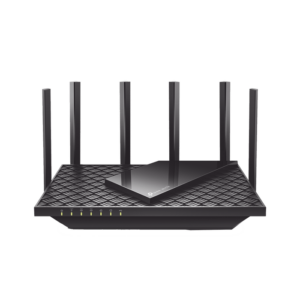 Router Triple Banda WiFi 6E / AX5400 MU-MIMO / 1 Puerto WAN 1 10/100/1000 Mbps / 4 Puertos LAN 10/100/1000 Mbps / 1 puerto USB 3.0 / 6 antenas de alta ganancia / OneMesh ?